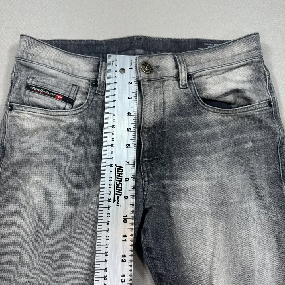 Diesel Jeans Men's 31x32 Black D-Strukt Slim Fit Skinny Stretch Made In Italy - Picture 8 of 14